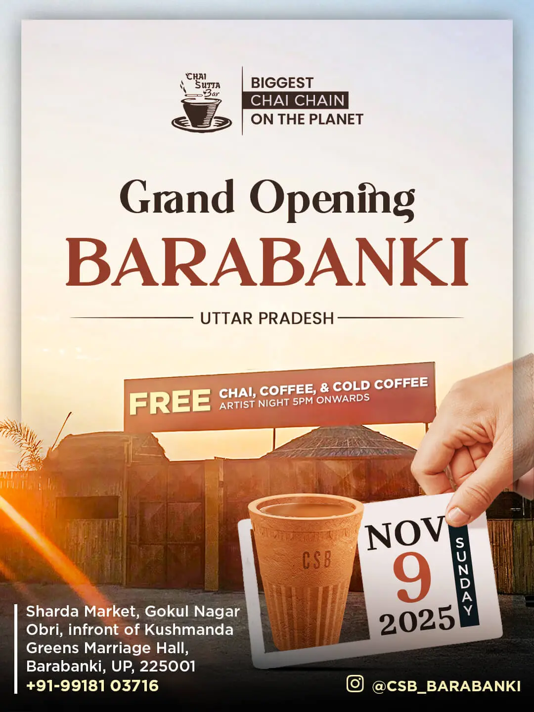 Barabanki, UP Grand Opening Poster