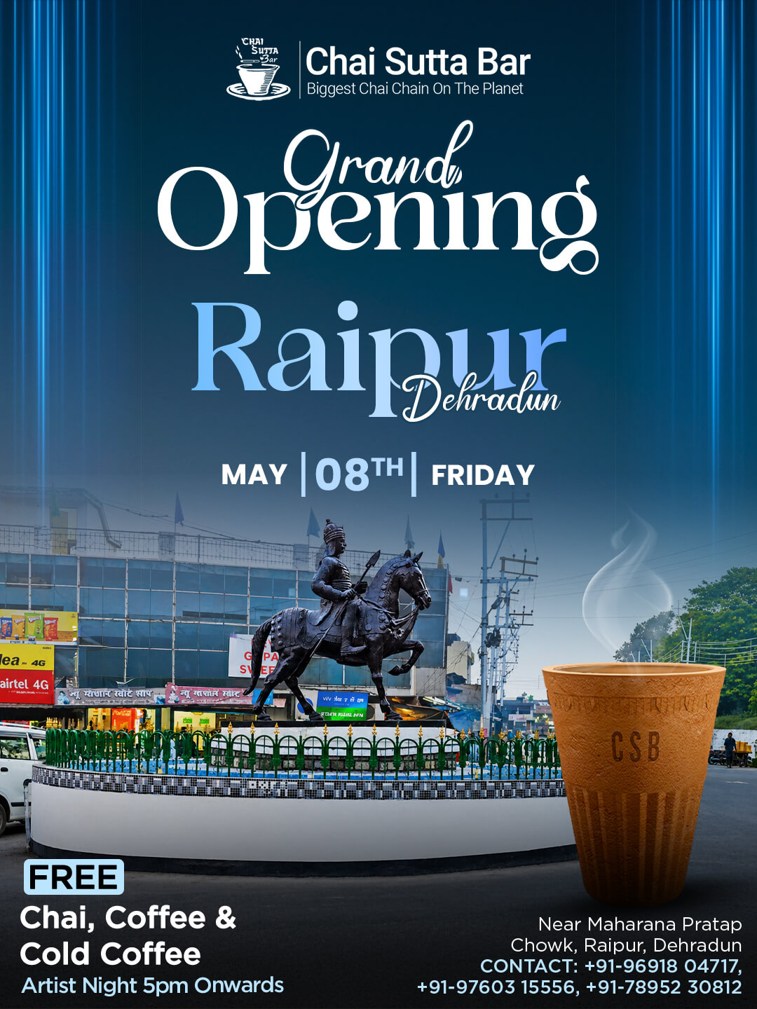 Raipur Grand Opening Poster 1