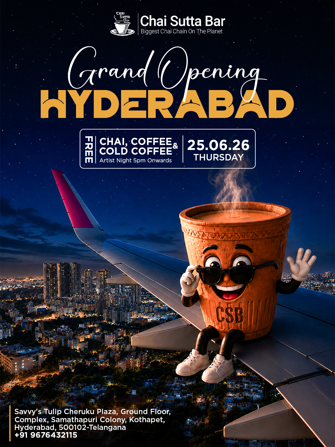 Hyderabad Grand Opening poster 1