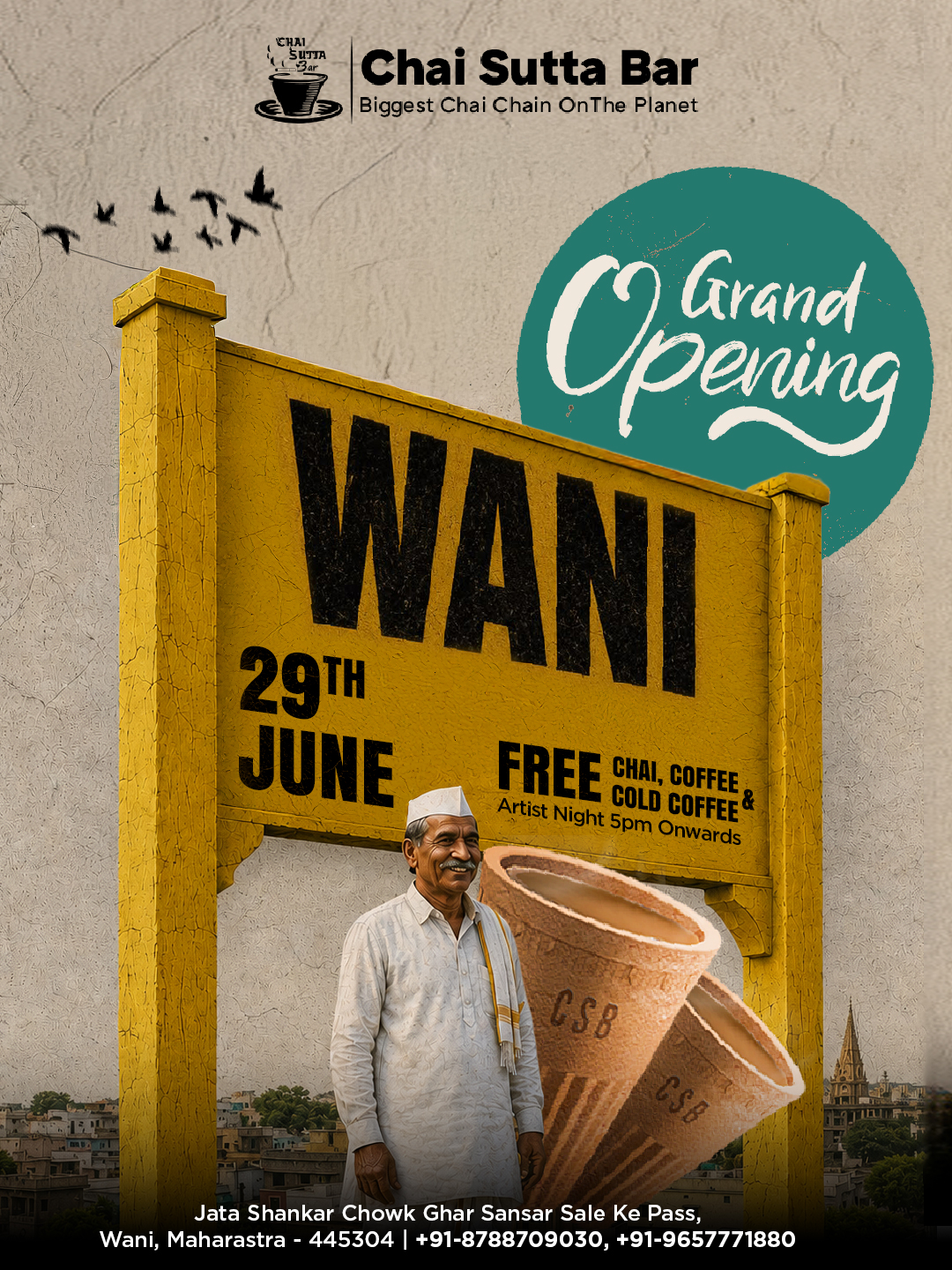 Wani Grand opening poster 1